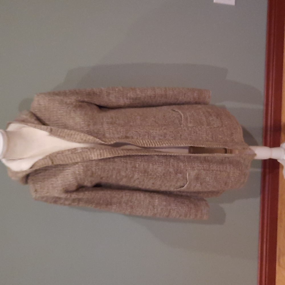 Hooded cardigan